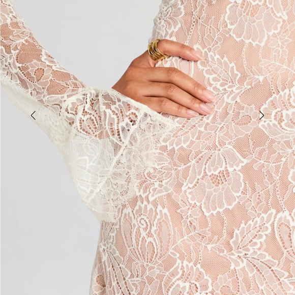 Retrofete Gilana Lace Long Sleeve Dress - Picture 2 of 5